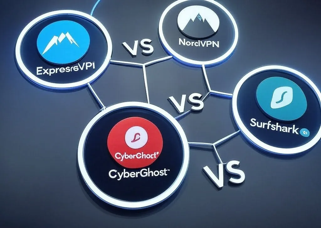 ExpressVPN vs CyberGhostVPN